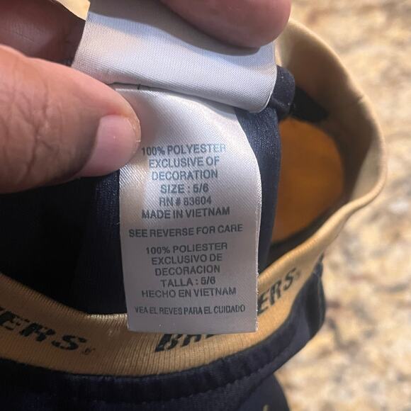 Milwaukee Brewers Kids Size S 6/7 Jersey T Shirt MLB Genuine Merchandise - Picture 7 of 8